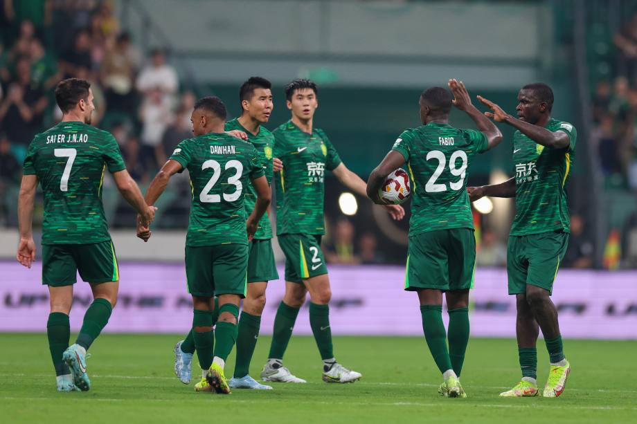 [图]张玉宁替扶持攻+造点 北京国安胜云南玉昆